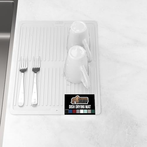 Patented BPA Free Silicone Dish Drying Mat