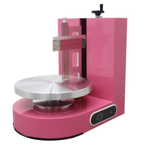 Electric Cake Frosting & Smoothing Machine Stainless Steel 110V