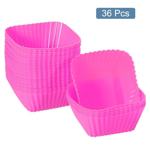 36Pcs Silicone Cupcake Baking Cups (36 Count)