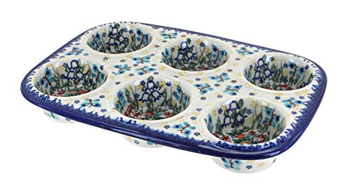 Blue Rose Polish Pottery (4 Fl Oz)