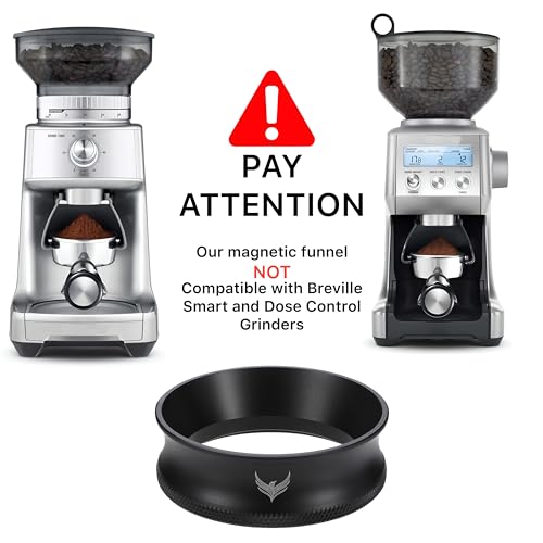 Magnetic 54mm Portafilter Funnel & Espresso Puck Screen Set