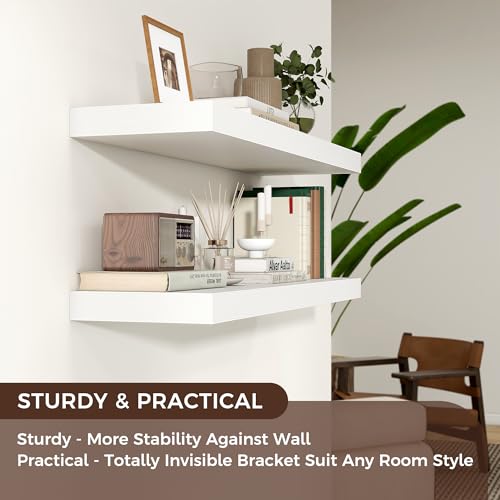 Floating Shelves for Wall (2 Count)