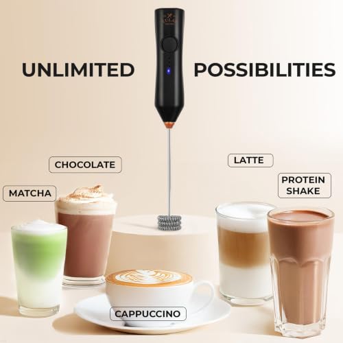 Rechargeable Milk Frother Handheld