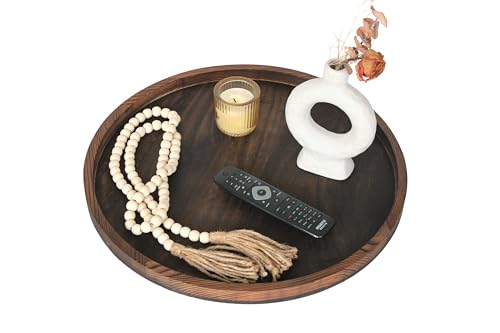 20" Rustic Wooden Serving Tray