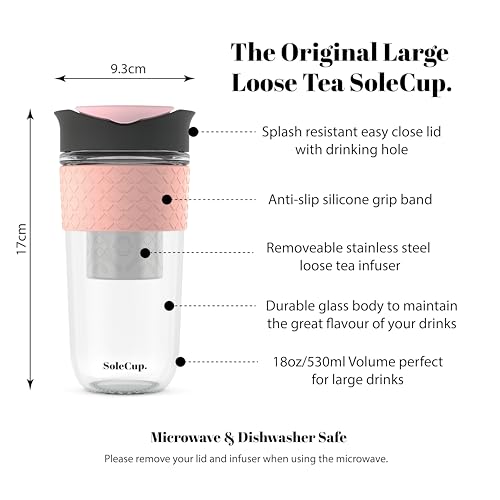 Large Travel Mug Loose Tea Infuser