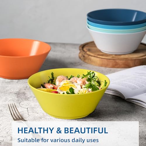 50 Oz Wheat Straw Bowls Set of 6