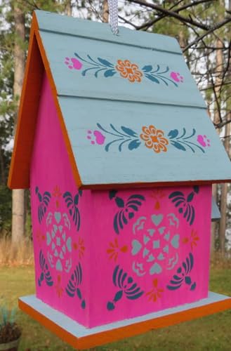 Rosemaling Pattern 3 & 4 Mini Stencils