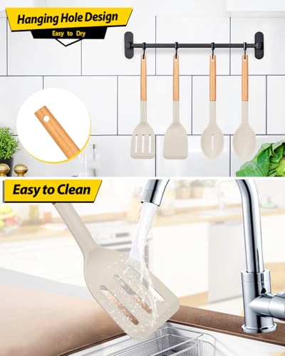 Pack of 4 Silicone Cooking Utensils Set (4 Count)