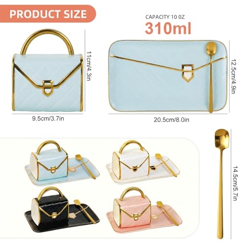 Purse Shaped Mug Set