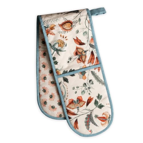 Double Oven Mitts 100% Cotton Double Oven Glove