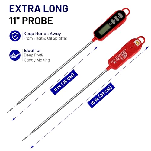 Digital Candy Thermometer with Pot Clip