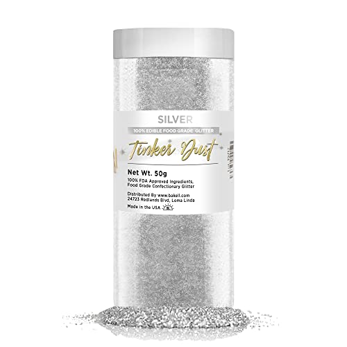 Tinker Dust Silver Edible Glitter