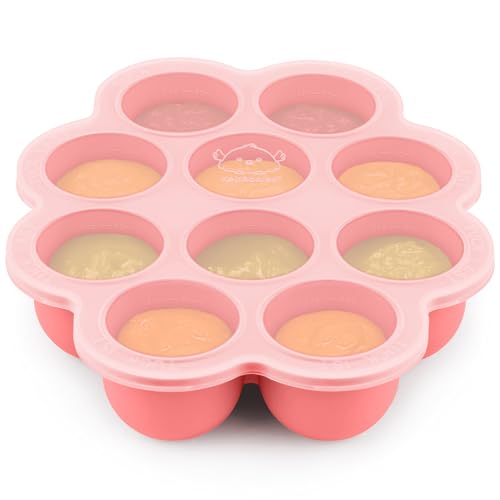 Silicone Food Freezer Trays with Lid