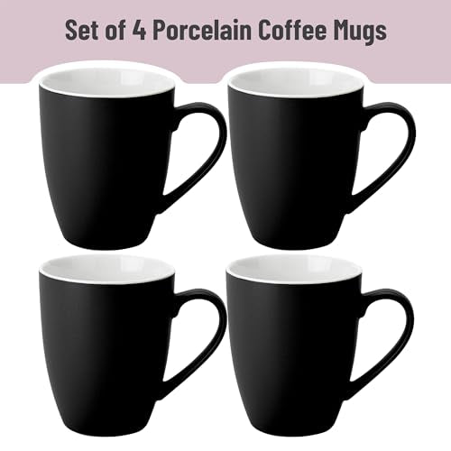 BTaT Porcelain Coffee Mugs Set (4 Count)