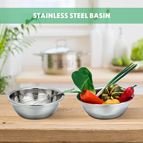 Stainless Steel Mixing Bowls Set (12 Count)