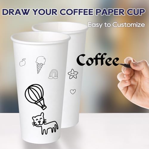 1000 pack Paper Cup Disposable 20 oz (125.99 Count)