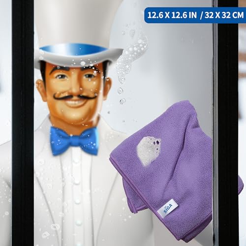 Microfiber Cleaning Cloths (12 Count)