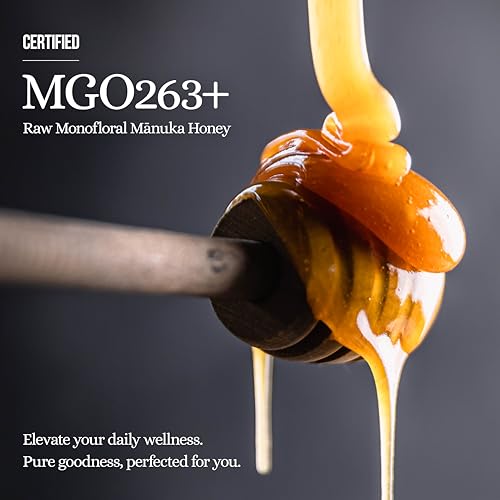 MGO263+ 100% Raw Manuka Honey 72 (72 Count)