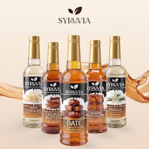 Coffee Syrup Date Flavored Syrup for Drinks (25.4 Fl Oz)
