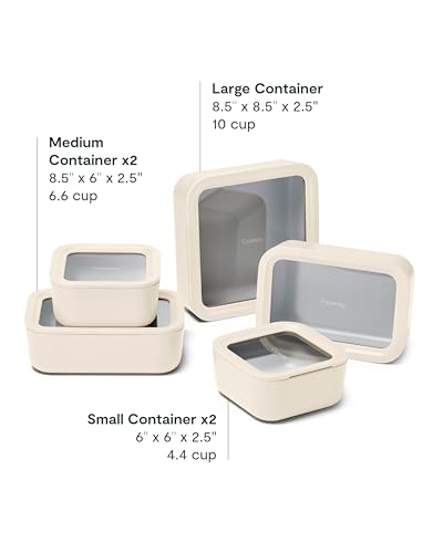 13 Piece Glass Food Storage Container Set
