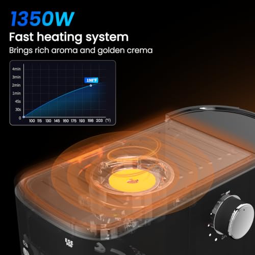 Espresso Machine with Adjustable Extraction Temperature
