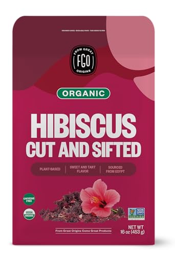 Organic Hibiscus Flowers (16 Ounce)