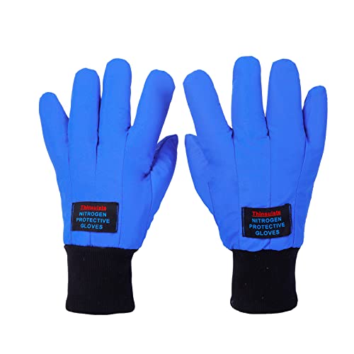 Cryogenic Gloves Low Temperature LN2 Liquid Nitrogen Protective Gloves Cold Storage Safety Frozen Gloves