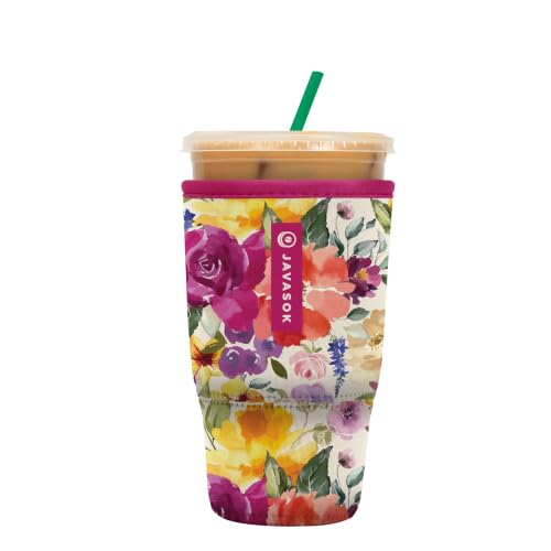 JavaSok Iced Coffee & Cold Soda Insulated Neoprene Cup Sleeve