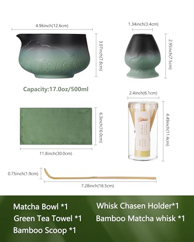 Premium Matcha Whisk Set (5 Count)