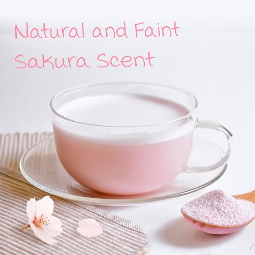 Japanese Sakura Latte Powder Cherry Blossom Mix 3.5oz (3.5 Ounce)