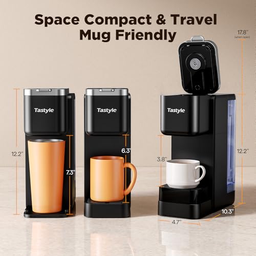 Hot & Iced Coffee Maker with Magnetic K