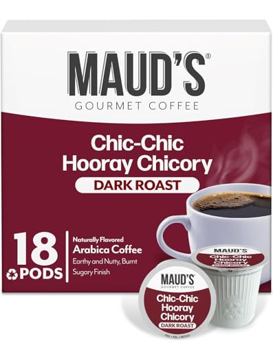 Chicory Flavored Dark Roast Coffee Pods (18 Count)