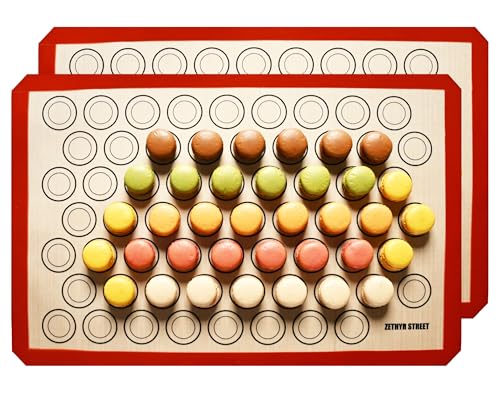 Macaron Baking Mat Silicone Non Stick (2 Count)