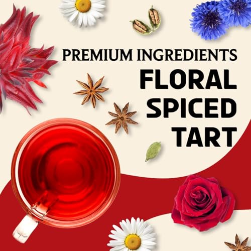 Hibiscus Rose Herbal Loose Tea (3.53 Ounce)