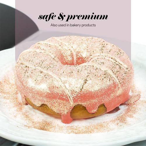 Pink Edible Luster Dust 15g