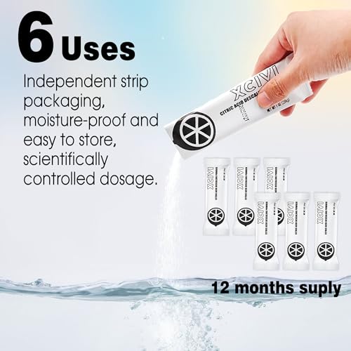 12 Pack Descaling Agent Kit For GoveeLife Nugget Ice Maker Cleaning Agent (12 Count)