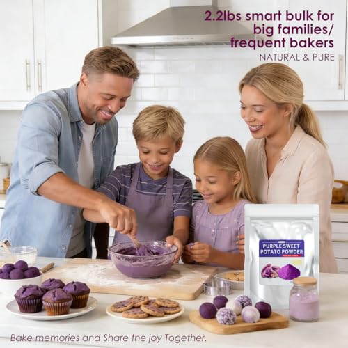 Purple Sweet Potato Powder 2.2lbs (35.2 Ounce)