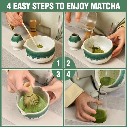 Pottery Matcha Set