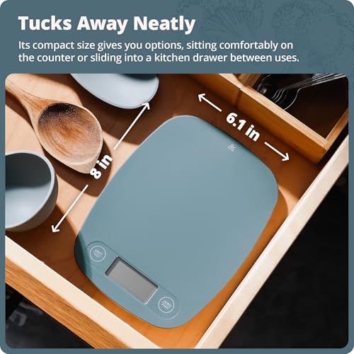 Food Scale Slim & Compact Build