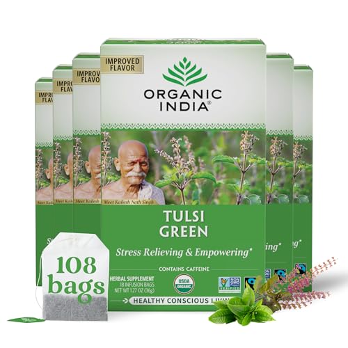 Tulsi Green Tea Bags (108 Count)