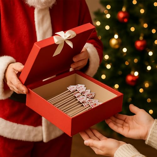 30 Pcs Christmas Drink Stirrers Gingerbread House Stir Sticks (30 Count)