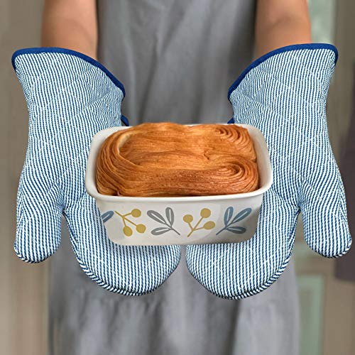 Yarn Dyed Oven Mitts 1 Pair