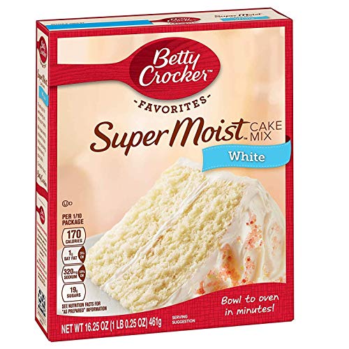 Super Moist Cake Mix White (65 Ounce)