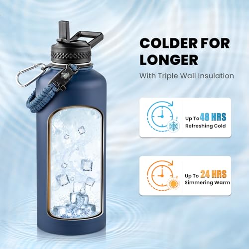 Insulated Water Bottle 87 oz