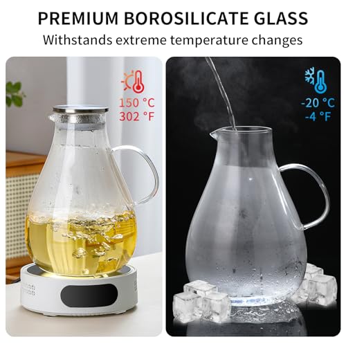 1 Gallon Glass Pitcher