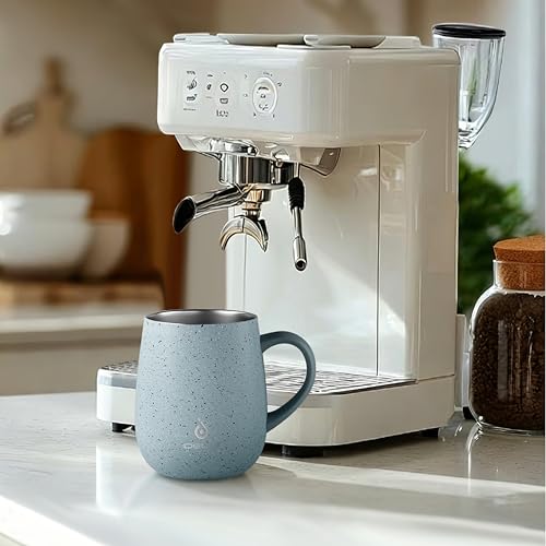 16 oz Insulated Coffee Mug with Lid and Handle