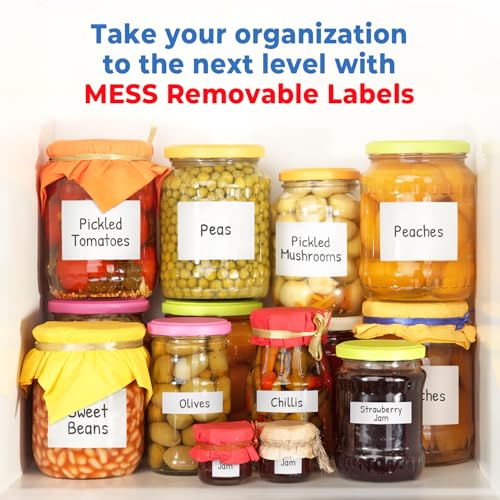 Removable Dry Erase Labels 3x4 in 48 Pk