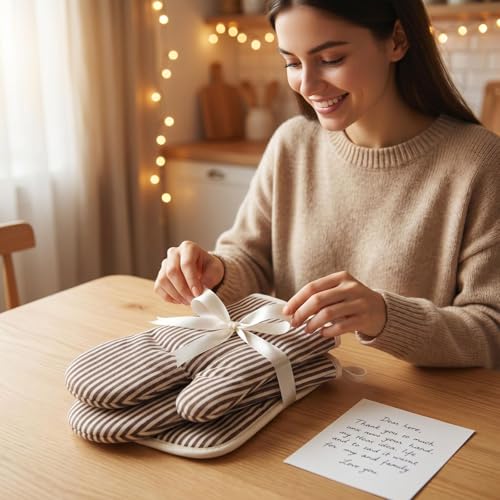 4Pcs Oven Mitts and Pot Holders (4 Count)