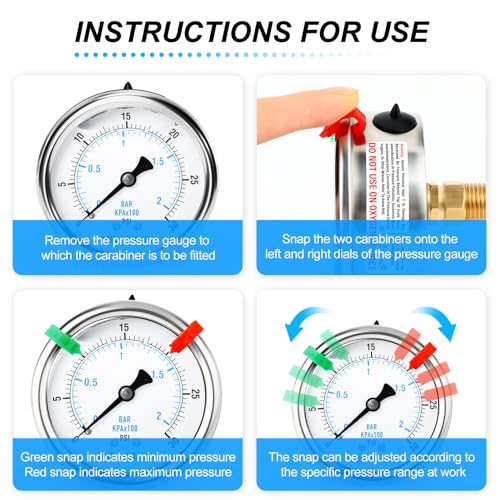 0~30Psi Liquid Filled Pressure Gauge 1