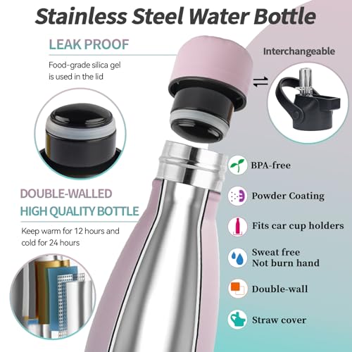 Insulated Water Bottle (2 Count)